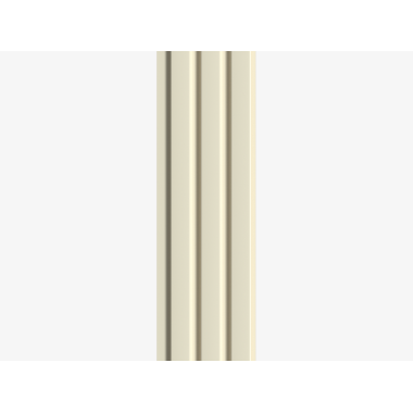 Панель Стеновая Реечная МДФ Stella Beats De Luxe Palomino 2700x119x16 (4шт.упак.)
