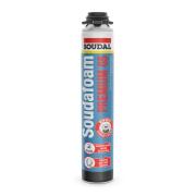 Пена монтажная SOUDAL Soudafoam PREMEUM 65 820мл проф. летняя от+5°C (12шт/кор., 56кор/паллет)