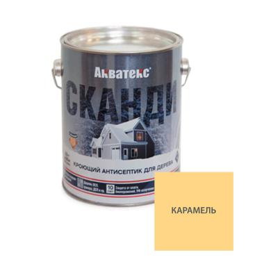 Пропитка по ОСП и дереву Антисептик АКВАТЕКС Сканди Карамель  2,5 л (Рогнеда)