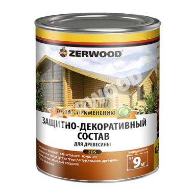 Пропитка по дереву ZERWOOD ZDS махагон 3л