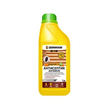 Пропитка Антижук антисептик ZERWOOD ANZ-4 1л 