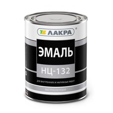 Эмаль НЦ-132 желтая 0,7 кг.(Лакра)