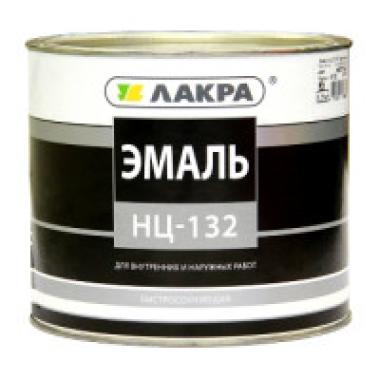 Эмаль НЦ-132 красная 1,7 кг Лакра