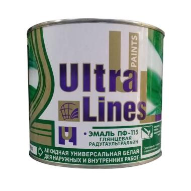 Эмаль ПФ-115 РАДУГА Ultra Lines шоколадная 1,8кг