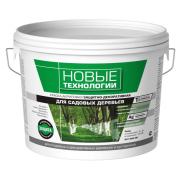 Краска ВД акриловая НОВЫЕ ТЕХНОЛОГИИ для сад.деревьев 1,2кг