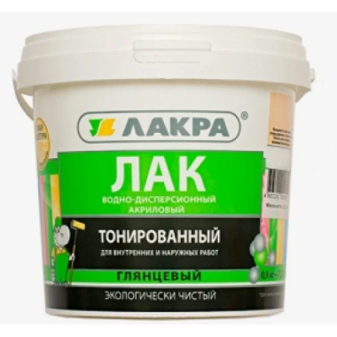 Лак акриловый Орегон 2,5 кг Лакра