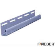 J-профиль к сайдингу FineBer Classic Color, сирень 3050мм (40шт/уп) Распродажа