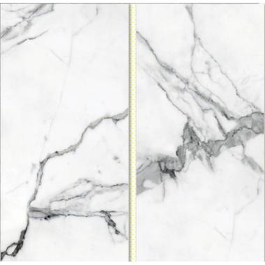 Панель PVC Stella Marble Белая Ночь 2800*1200*1,2мм