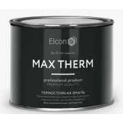 Эмаль термостойкая Elcon белая (0.4 кг)  (700 С), шт. 