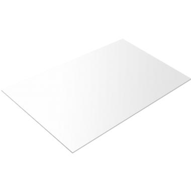 Лист гладкий Сигнально белый (RAL 9003), 0,45мм, 1,25*2,0м