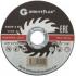 Диск отрезной по металлу greatflex t41-125 х 1,0 х 22.2 мм, класс master (10/100/400)