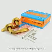 Ручка дверная 104А AL Золото "Нора-М"