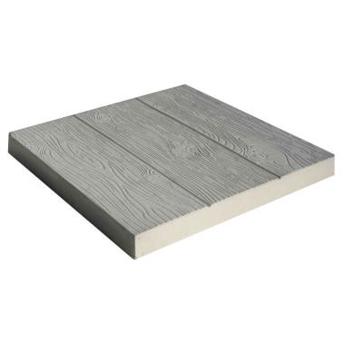 Плитка тротуарная Три доски 300*300*30, 11шт/м2, (110шт/поддон, вес 6,4кг/1шт) Серый