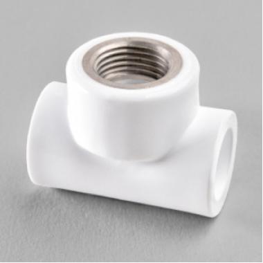 Тройник комб. ВР, D20-1/2", (60шт/кор.)