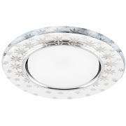 Светильник встраиваемый CDС4030,11W,4000К, GX53,128х30мм без лампы,с белой подсветкой,Feron