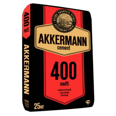 Цемент ЦЕМ II/A-И 32,5Н (М400) (мешки 25 кг, паллеты 1,4тн), шт
