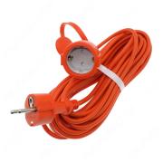 Удлинитель-шнур УШ-6 1гн 30м б/з ПВС 2х0,75 Универсал