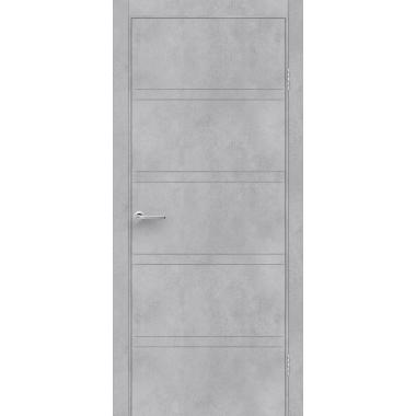 Дверь межкомнатная К74 Бетон светлый 600мм Сарко
