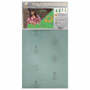 Подложка-гармошка Солид листовая под LVT плитку, 1,5мм (1050х500/10,5 м2) продажа кратно упак. 