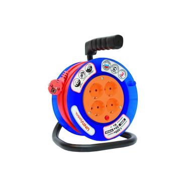 Удлинитель-катушка 4гн.30м с/з ПВС 2200Вт 3х0,75мм2 IP 44