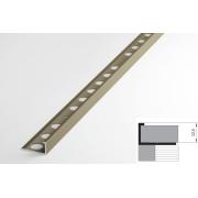 Раскладка наружная алюминиевая ПК 01-12.2700.042л шампань