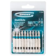 Бита магнитная РН1 х 50, сталь S2, 10 шт/уп (ПОШТУЧНО), Gross