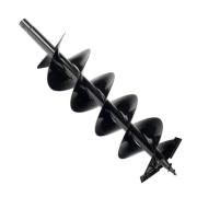 Шнек двухзаходный D 200B для грунта к бензобуру со сменными ножами, диаметр 200мм длина 800мм