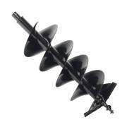 Шнек двухзаходный D 250B для грунта к бензобуру со сменными ножами, диаметр 250мм длина 800мм