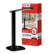 Светильник настольный ССО 08Б 12Вт 4000К Черный сенсор 3 уровня яркости IN HOME