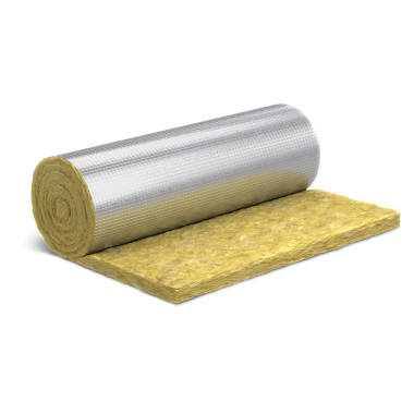 Утеплитель УРСА Рулон минвата М-11Фольгированый, (1шт/уп) 18000*1200*50, 21,6м2, 1,08м3 / (24шт/палета)