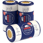 Утеплитель УРСА Рулон минвата Тепло Стандарт МИНИ,(2)-9пл 6560*610*50*2, 8м2, 0,4м3 СНЯТ С ПРОИЗВОД.