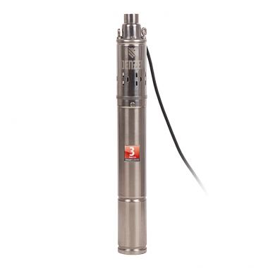Насос скважинный DWS-3-75, винтовой, диаметр 3", 500 Вт, 1600 л/ч, напор 75 м Denzel