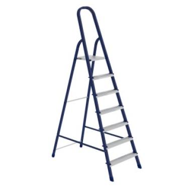 Стремянка, 7 ступеней, стальная,(h=2.05m) Россия, Сибртех