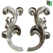 Ковка Лист стальной, штампованный, 200х95х1,2мм. 1308.04