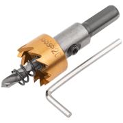 Коронка кольцевая по металлу, hss сталь, титановое покрытие 20 мм ФИТ