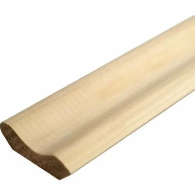 Плинтус деревянный 25*3000 мм "Лодочка" (Хвоя)