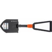 Лопата походная, 150 х 205 х 253 - 590 мм, пластик. рукоятка, складная в чехле, Stels