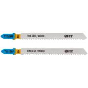 Полотна по дереву, bimetal, шлифованные под свободным углом, 100/74/2,5 мм (t101brf), 2 шт. ФИТ