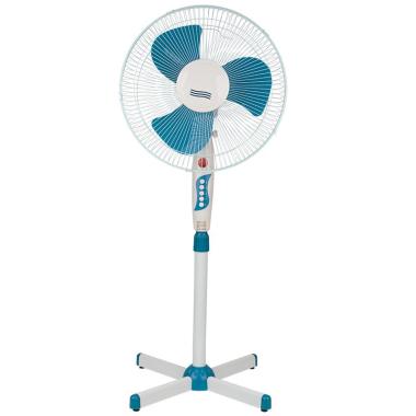 Вентилятор напольный DUX DX-1603 40Вт белый/синий