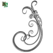 Ковка Композиционный орнамент, правый, 741х401мм, тр.15х15 и 10х10мм. 844.03