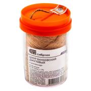 Шнур банковский джутовый 100 м, в диспенсере, вес 120 гр +- 10%, Россия Сибртех