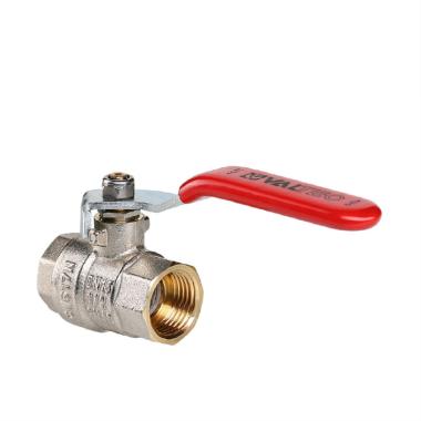 Кран шаровый латунь D 1 1/2", Вн/Вн, с флажковой ручкой