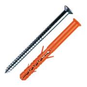 Дюбель фасадный для газобетона, щелевого кирпича MB-S 10х160 потай