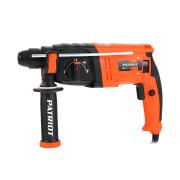 Перфоратор PATRIOT RH 242, SDS+, мощность 720Вт, 1,9 Дж, 3 режима работы, макс.диаметр 22мм, глубиномер, дополнительная ручка, кейс