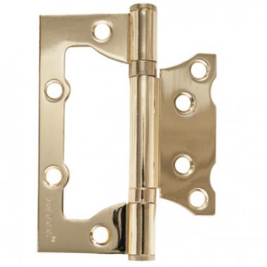 Петля без врезки ПН100/2ВВ-CAB Золото TRODOS (цена за пару)