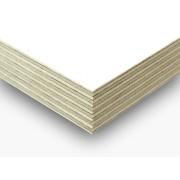 Фанера ламинированная белая 2440х1220х6 сорт 1 (В)  (65 шт/паллета)