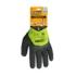 Перчатки "Утепленные: ТАЙГА", акрил, вспененное латексное покрытие, в и/у, 10(XL), салатово+черный, Fiberon