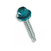 Саморез кровельный D 4.8 мм. 29 мм. Морская волна (RAL 5021)