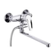 Смеситель д/ванны шар. с изливом F-30см, перекл. душа, G575710, Gota Rocio