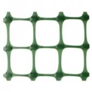 Сетка, Заборная решетка ПВХ,1,5*20м, 45х45мм, Д- 0,8мм,(Зеленый)